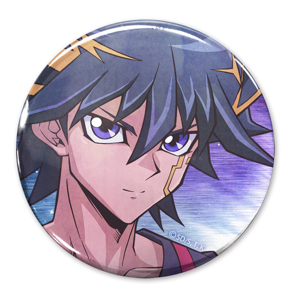 『遊☆戯☆王5D's』描き下ろし 不動遊星 65mm缶バッジ オフモードの決闘者Ver.