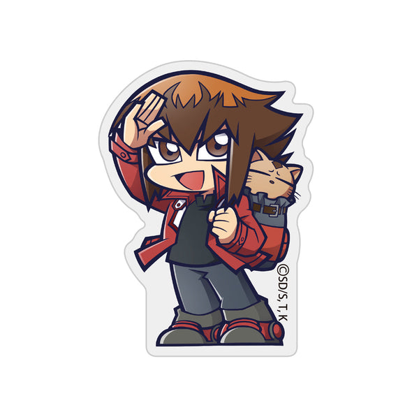 『遊☆戯☆王デュエルモンスターズGX』遊城十代 アクリルブロックフィギュア