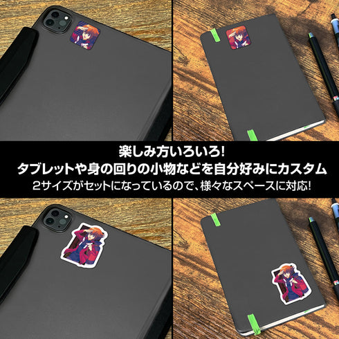 『遊☆戯☆王デュエルモンスターズGX』描き下ろし 遊城十代 ミニステッカーセット 未来へ向かってVer.