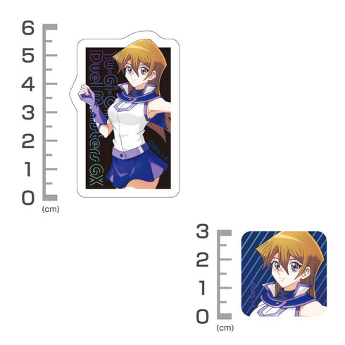 『遊☆戯☆王デュエルモンスターズGX』描き下ろし 天上院明日香 ミニステッカーセット 未来へ向かってVer.