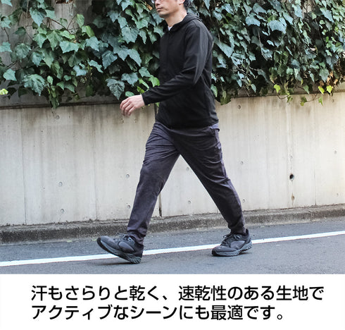 『WIND BREAKER』防風鈴 薄手ドライパーカー ブラック M