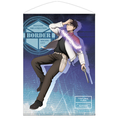 『ワールドトリガー』描き下ろし 弓場拓磨 B2タペストリー トリガー起動(オン)Ver.