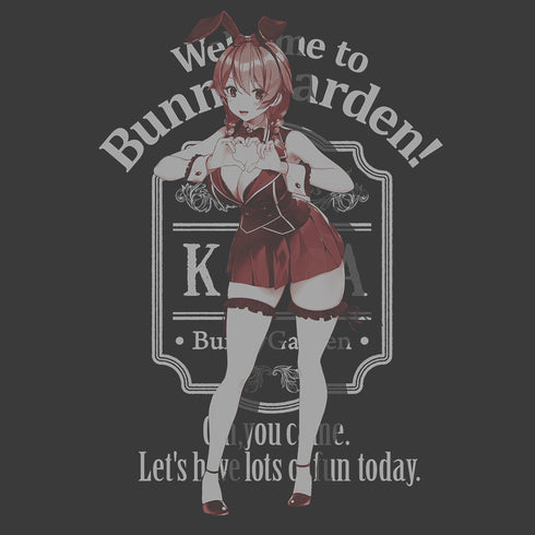 『バニーガーデン』花奈 Tシャツ スミ XL