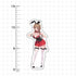 『バニーガーデン』花奈 屋外対応ステッカー