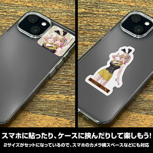 『バニーガーデン』凜 ミニステッカーセット