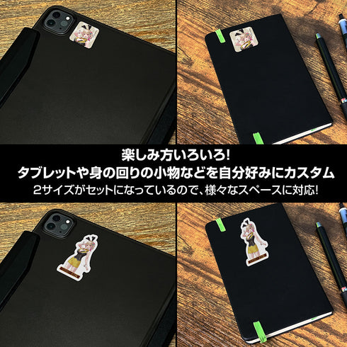 『バニーガーデン』凜 ミニステッカーセット