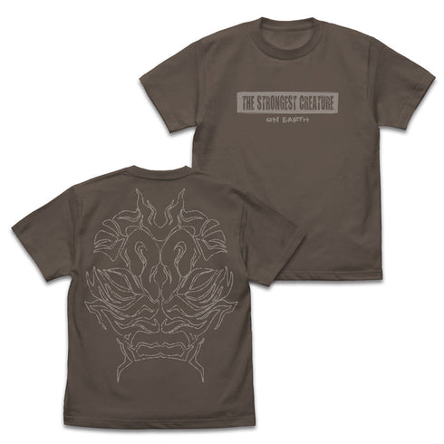 『範馬刃牙』地上最強のTシャツ チャコール XL