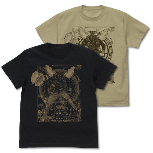 『ドロヘドロ』カイマン Tシャツ ギョーザ魔王Ver. サンドカーキ L