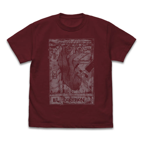 『ドロヘドロ』心「扉」 Tシャツ バーガンディ L