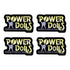 『POWER DoLLS』ロゴ ミニステッカーセット