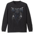 『僕のヒーローアカデミア』オール・フォー・ワン 袖リブロングスリーブTシャツ ブラック L