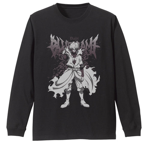 『僕のヒーローアカデミア』荼毘 袖リブロングスリーブTシャツ ブラック XL