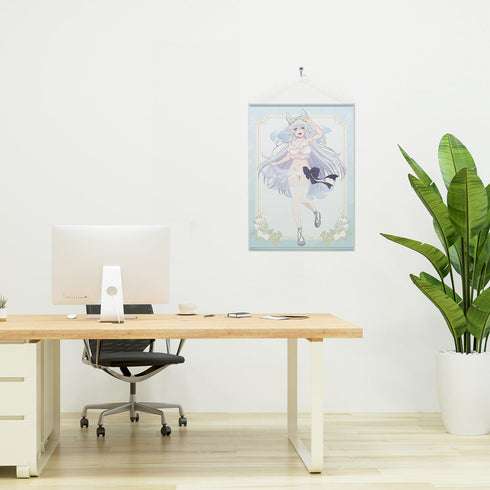 『Lv2からチートだった元勇者候補のまったり異世界ライフ』描き下ろし フェンリース B2タペストリー ウェディング水着Ver.