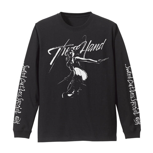 『BLACK LAGOON』レヴィ 袖リブロングスリーブTシャツ ブラック M