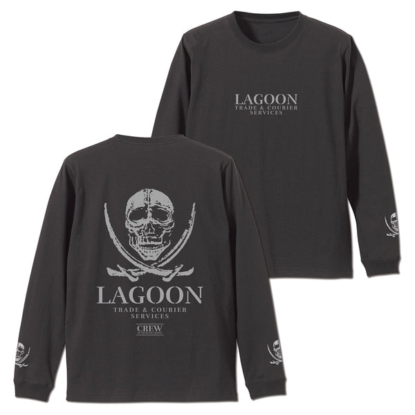『BLACK LAGOON』ラグーン商会 袖リブロングスリーブTシャツ スミ M