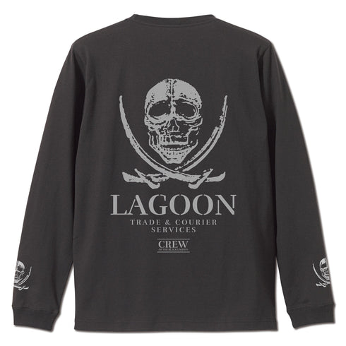 『BLACK LAGOON』ラグーン商会 袖リブロングスリーブTシャツ スミ M
