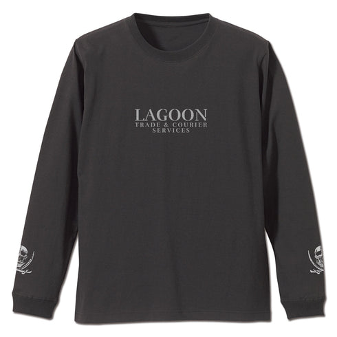 『BLACK LAGOON』ラグーン商会 袖リブロングスリーブTシャツ スミ L