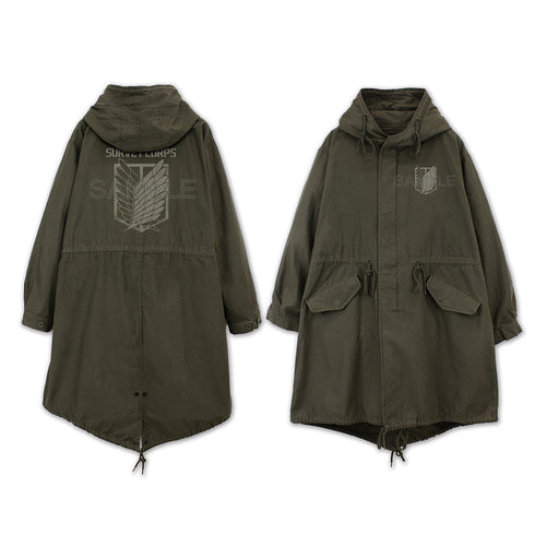 『進撃の巨人』調査兵団 M-51ジャケット Ver.2.0 モス L