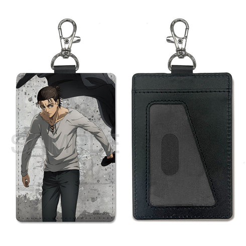 『進撃の巨人』エレン パスケース(ナスカン付き)