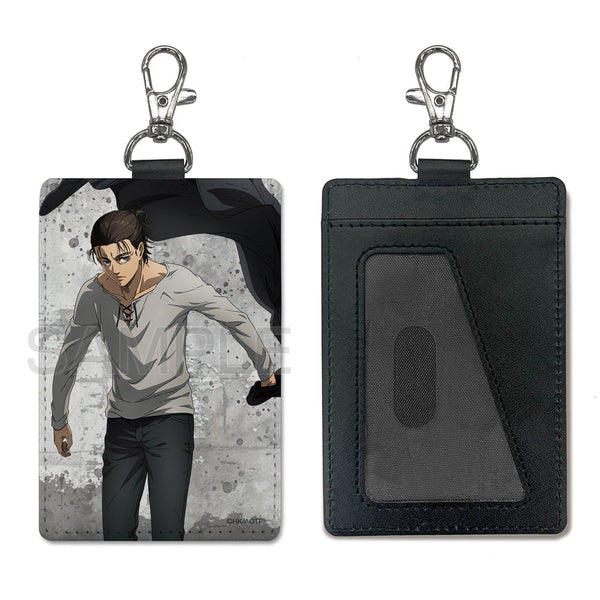 『進撃の巨人』エレン パスケース(ナスカン付き)