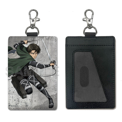 『進撃の巨人』リヴァイ パスケース(ナスカン付き)