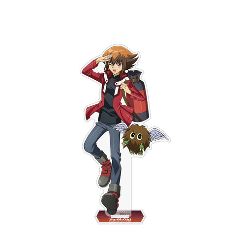 『遊☆戯☆王デュエルモンスターズGX』描き下ろし 遊城十代 アクリルスタンド(大) 未来へ向かってVer.