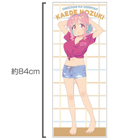 『お兄ちゃんはおしまい!』描き下ろし 穂月かえで ハイブリッドフェイスタオル 銭湯上がりのお着替えVer.