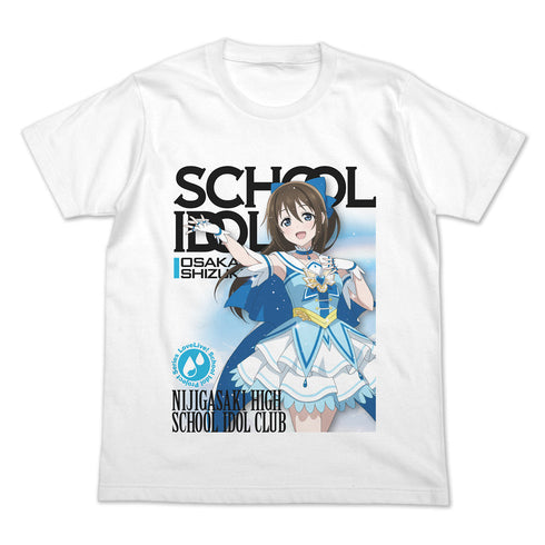 『ラブライブ!虹ヶ咲学園スクールアイドル同好会』桜坂しずく フルカラーTシャツ オフィシャルカードゲームVer. ホワイト S