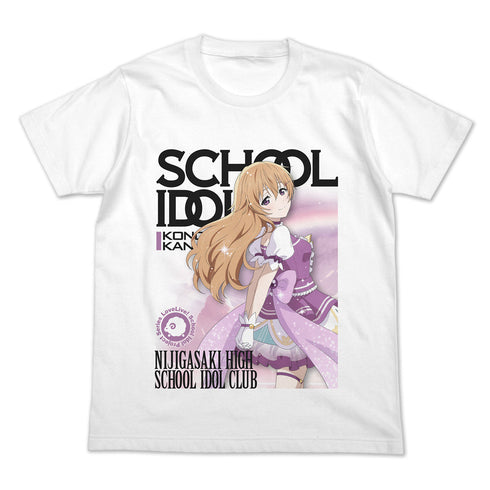 『ラブライブ!虹ヶ咲学園スクールアイドル同好会』近江彼方 フルカラーTシャツ オフィシャルカードゲームVer. ホワイト L