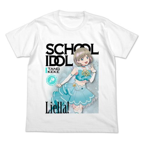 『ラブライブ!スーパースター!!』唐可可 フルカラーTシャツ オフィシャルカードゲームVer. ホワイト L