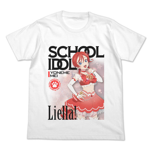 『ラブライブ!スーパースター!!』米女メイ フルカラーTシャツ オフィシャルカードゲームVer. ホワイト L