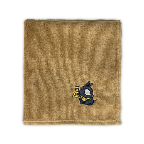 『らんま1/2』Pちゃん 刺繍ハンドタオル ライトイエロー