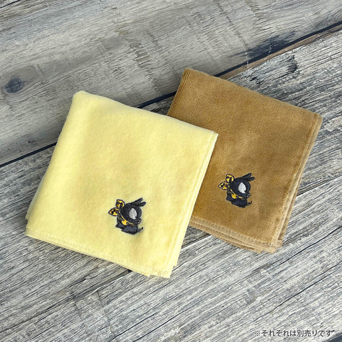 『らんま1/2』Pちゃん 刺繍ハンドタオル ライトブラウン