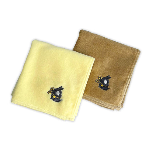 『らんま1/2』Pちゃん 刺繍ハンドタオル ライトブラウン