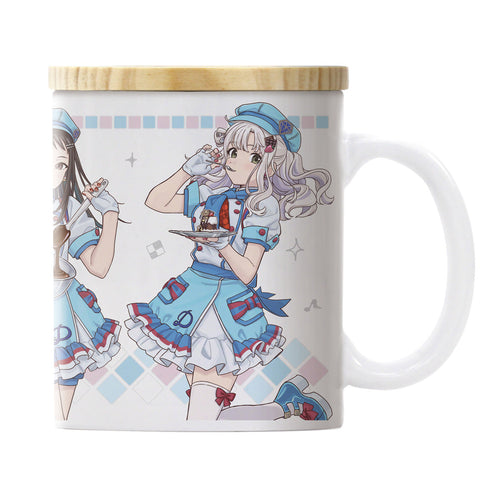 『ガールズバンドクライ』描き下ろし ダイヤモンドダスト フタ付きフルカラーマグカップ パティシエVer.