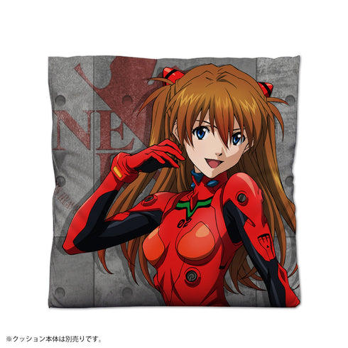 『EVANGELION』式波・アスカ・ラングレー 両面プリントクッションカバー