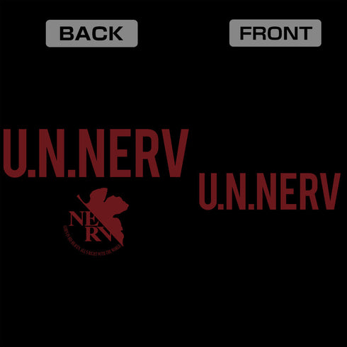 『EVANGELION』U.N.NERV ジップパーカー ブラック M