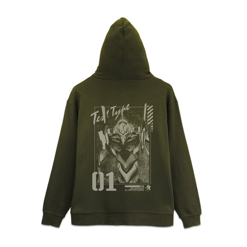 『EVANGELION』エヴァ初号機 ジップパーカー ブラック XL