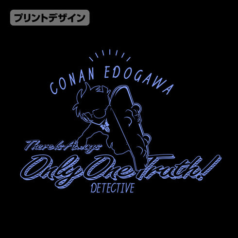 『名探偵コナン』江戸川コナン シルエット テントクロスサコッシュ ブラック