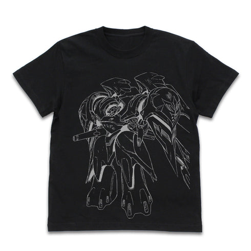 『機動戦艦ナデシコ -The prince of darkness-』機動兵器ブラックサレナ Tシャツ ブラック L