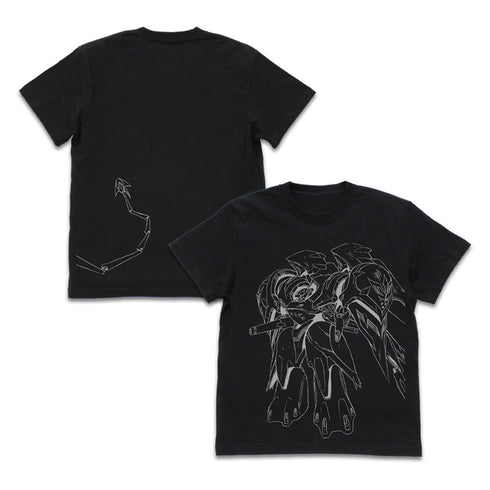 『機動戦艦ナデシコ -The prince of darkness-』機動兵器ブラックサレナ Tシャツ ブラック XL