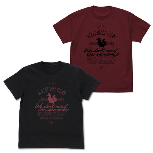 『ハイキュー!!』稲荷崎高校バレーボール部 アイコンマークカレッジTシャツ バーガンディ L