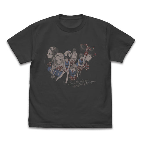 『同級生2リメイク』Tシャツ スミ S