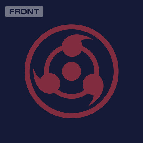 『NARUTO-ナルト- 疾風伝』うちは ドライTシャツ ネイビー M