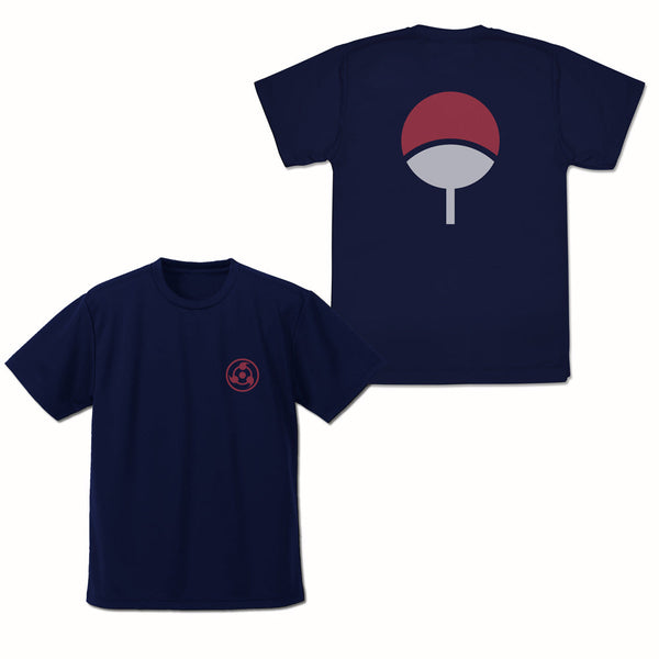 『NARUTO-ナルト- 疾風伝』うちは ドライTシャツ ネイビー L