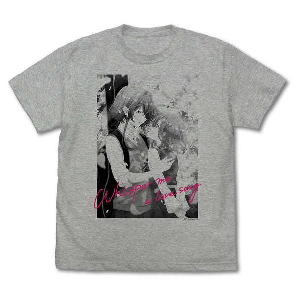 『ささやくように恋を唄う』ひまり&依 Tシャツ ミックスグレー M