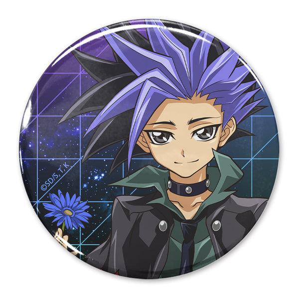 『遊☆戯☆王ARC-V』描き下ろし ユート 65mm缶バッジ 一輪のゆらめきVer.