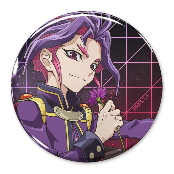『遊☆戯☆王ARC-V』描き下ろし ユーリ 65mm缶バッジ 一輪のゆらめきVer.