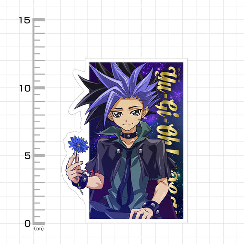 『遊☆戯☆王ARC-V』描き下ろし ユート 屋外対応ステッカー 一輪のゆらめきVer.