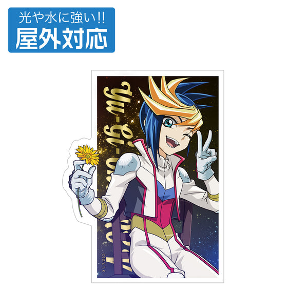 『遊☆戯☆王ARC-V』描き下ろし ユーゴ 屋外対応ステッカー 一輪のゆらめきVer.